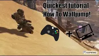 Quickest Wall Jump Tutorial! (Controller And PC) l Apex Legends