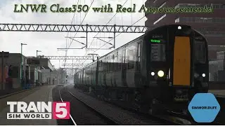 4K | TSW5 | WCML Class350 | With Real Announcements | 2T33 LNWR service  from London Euston to Tring
