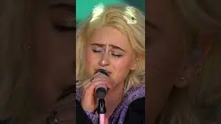 Bente met themalied 3FM Serious Request 'Hoogtevrees' 🥹💚 #3fm #glazenhuis #bente