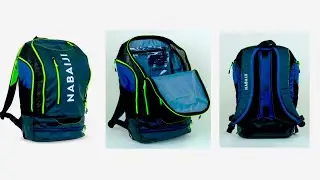 Decathlon Nabaji Swimming 27L 900 Bag Review | ASMR Unboxing |