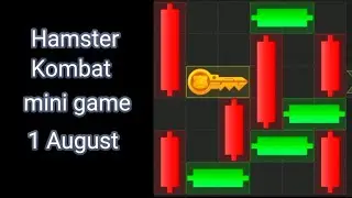 HAMSTER KOMBAT MINI-GAME MADE EASY (KEY PUZZLE SOLVED 1st AUGUST)