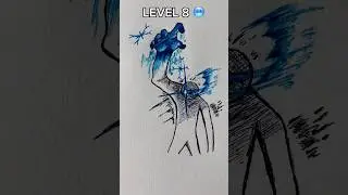How to Draw Stickman in Different Levels✨