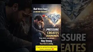 Hard times have a secret lesson 💔➡️💪