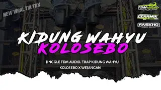 DJ KIDUNG WAHYU KOLOSEBO ANDALAN TDM AUDIO SESSSSSSST