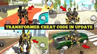 New Transformer Character Cheat Code in Indian Bike Driving 3D 🤯🔥| New Transformer| Harsh in Game