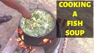 Cooking a Fish Braff ( Soup ) in Guyana  [ HD ]