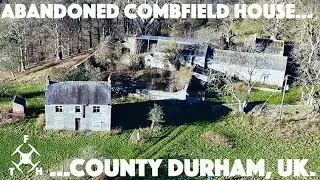 Abandoned Combfield House, Near Consett, County Durham : UK : An Aerial Explore.