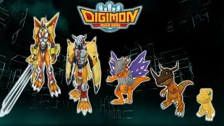 Agumon (Classic) Evolution Line - Digimon Masters Online