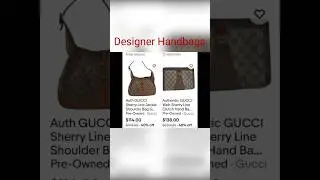 Designer handbags from Japanese Resellers, click link to see full video  