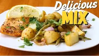 Juicy Chicken and Potatoes in One Pan - No Stress Weeknight Dinner