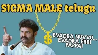 SIGMA RULE TELUGU | TELUGU SIGMA MALE RULE | #sarcastickurrodu #memes #sigma