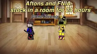 Aftons and FNIA stuck in a room for 24 hours (Gone wrong)(No Repost)