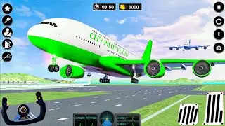Flight Airplane City Pilot Games 2026 | Real Plane Boeing Emergency Landing | Android GamePlay