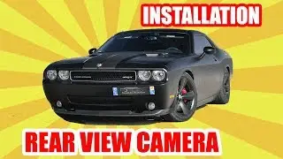 Dodge Charger 2013: installation of rear view camera (установка камеры заднего вида (2012 2014))