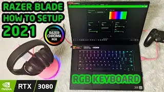 Razer Blade 2021 — как настроить RGB-подсветку клавиатуры (Razer Chroma)