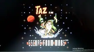 opening to taz escape from Mars (1997) sega master system/game gear (1994)