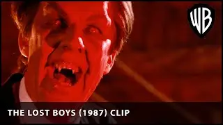 Vampire family brawl! | The Lost Boys (1987) | Warner Bros. UK