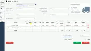 Arohar Technologies TaxSo - Sales - Create Invoice