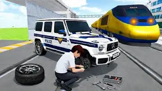 3D Driving Class Car Mechanic Mode 🚓 Police SUV Repair Android Gameplay 2026