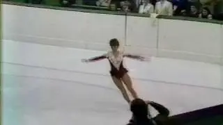 Sanda Dubravcic (YUG) - 1984 Sarajevo, Figure Skating, Ladies' Long Program