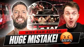 WWE JUST MADE A HUGE MISTAKE!🤬 Quickfire Raw Review
