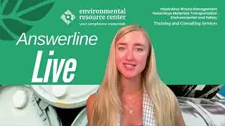 Answerline Live: Do employees who unload hazmat packages from trucks need DOT hazmat training?