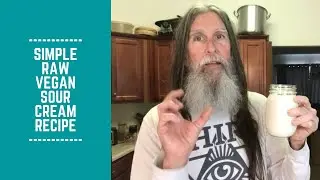 Simple Raw Vegan Sour Cream Recipe
