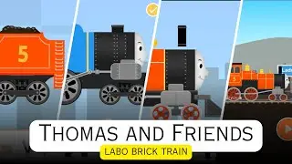 Build Labo Brick Train Game, Thomas And Friends #thomasandfriends #thomas #train #labobricktrain