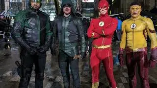 The Flash Season 9 Final Season Behind The Scenes Photo.