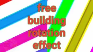 31. Free building rotation effect, pixel rotation road effect, led edit new effect, pixel led