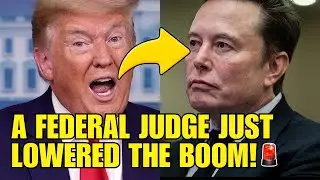 🚨Federal Judge Drops ELECTION FRAUD BOMB On Trump & Musk!