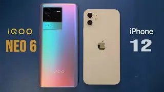 iPhone 12 vs iQOO Neo 6 - Detailed Camera Comparison | Speed Test and Battery Test!
