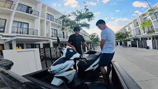 ដឹកម៉ូតូ ទៅខេត្តសៀមរាប 