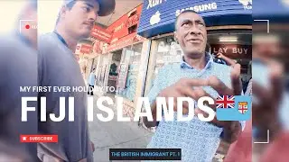 My First Ever Holiday... to the FIJI ISLANDS 🇫🇯 | The British Immigrant Pt. 1 (Nadi Market)