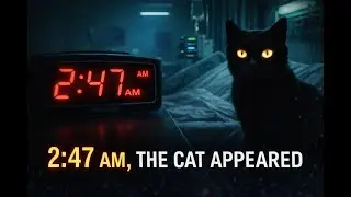 At 2:47 AM, This Cat Appeared Before Every Death...