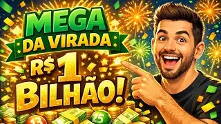 Mega-sena paga 1 bilh&atilde;o  de reais .#mega 