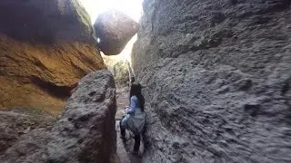 Bear Gulch Cave and High Peaks Trail - Pinnacles NP East Entrance