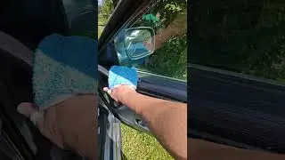 Очистка пластика при помощи Gyeon Vinyl Cleaner и Варежки скраб Dry Monster @sappodetailing