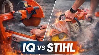 IQ vs Stihl: Which Cuts Block Paving Faster?