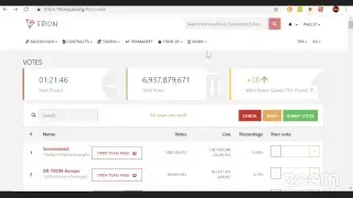 Tron TRX Dapp Show