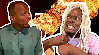 El var&oacute;n lanza llamas lengua desenfrenada humor