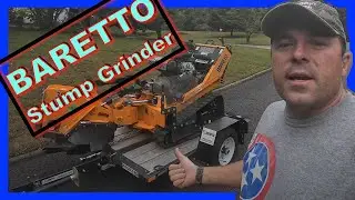 Rented a Baretto Stump Grinder from Home Depot