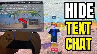 How to Turn Off and Hide Text Chat in Fish It (Roblox)