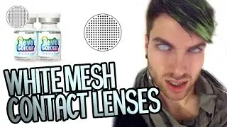 Honeycolor White Mesh Contact Lense Review