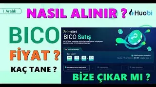Huobi Biconomy Prime List Katılım ! Huobi Bico &Ouml;n Satış Nasıl Katılınır ? Huobi Mobil