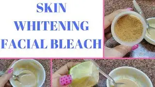 FACIAL BLEACH AT HOME | 100% NATURAL | FIT n BEAUTIFUL