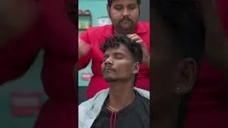 Amazing Talent never seen Before #shorts #haircracking #indianmassage