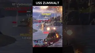 USS ZUMWALT DESTROYING ENEMY - MODERN WARSHIPS