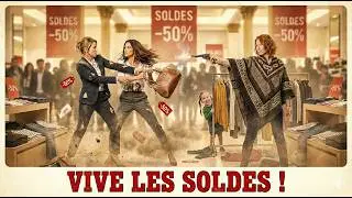 Quand les soldes entre filles tournent &agrave; l'affrontement (court m&eacute;trage)  #CourtMetrage #ShortFilm