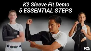 How to Put On the K2 BioKinetic&reg; Sleeve | Kinetic Arm Fitting Demo (Adult & Youth Sleeve)